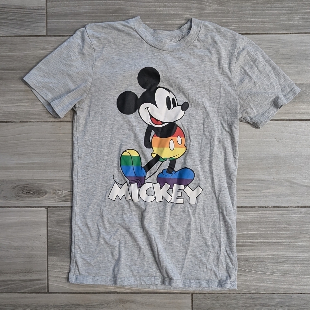 Mickey Mouse Rainbow Tee Shirt